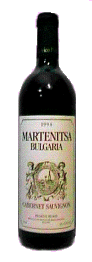 MARTENITSA CABERNET SAUVIGNON 1994